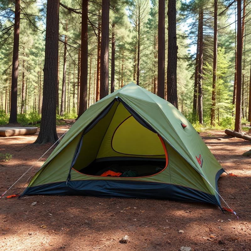 Camping gear on Trail Closet