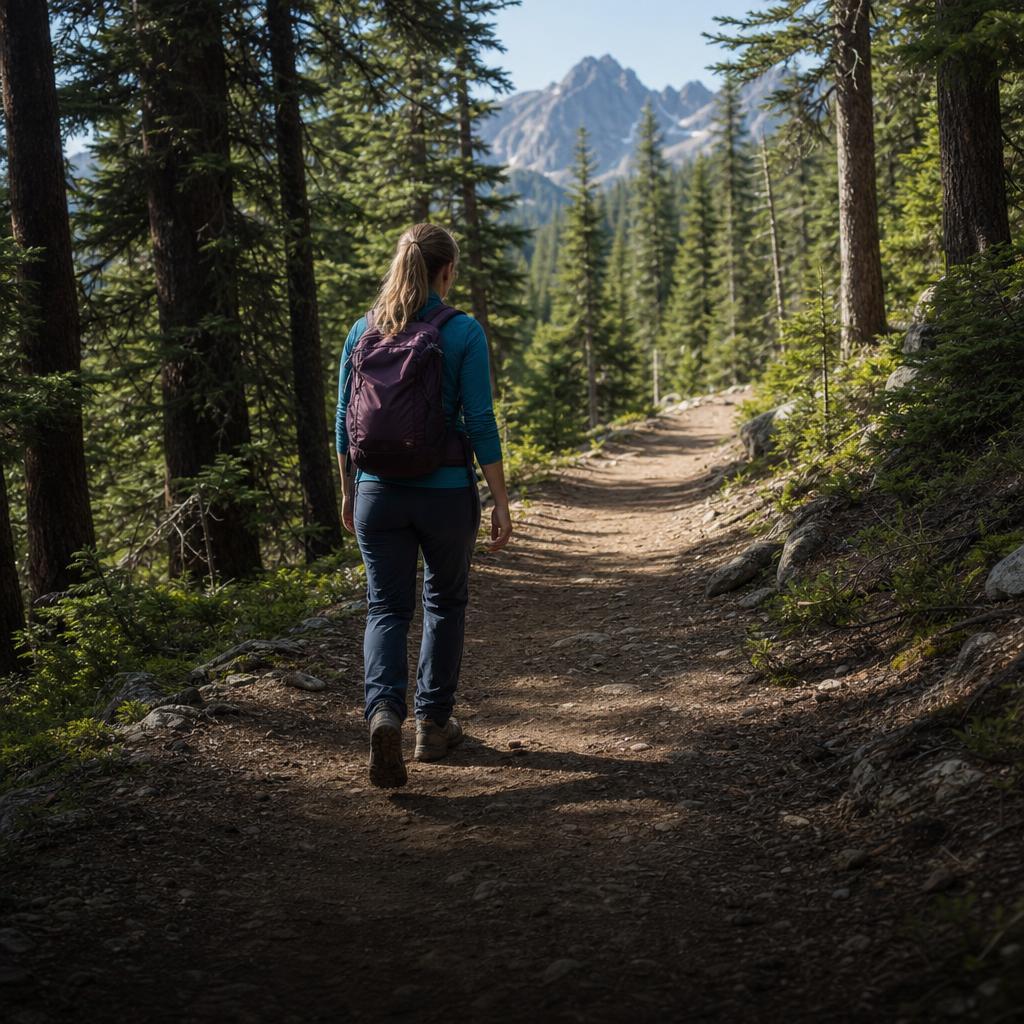 Hiking gear on Trail Closet